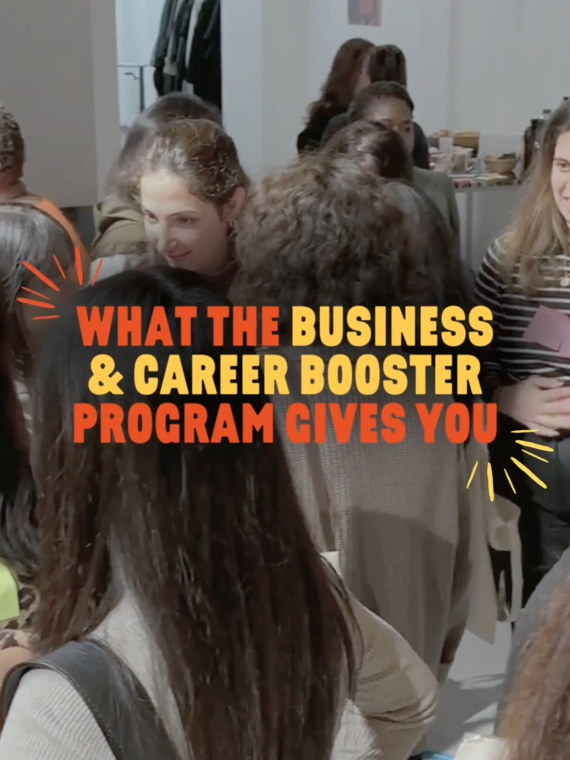 Vidéo TikTok de PLACE présentant le programme Business & Career Booster