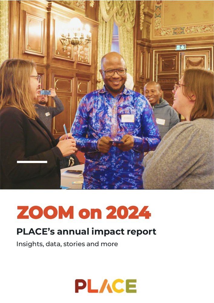 Couverture du rapport annuel Zoom on 2024 de PLACE