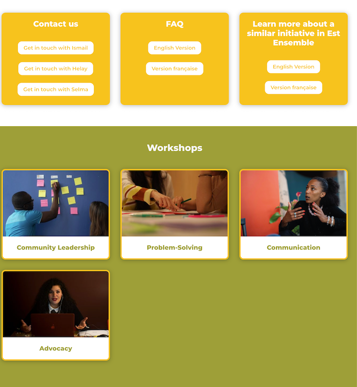 Ateliers et ressources d’accompagnement réunis dans un espace d’apprentissage PLACE